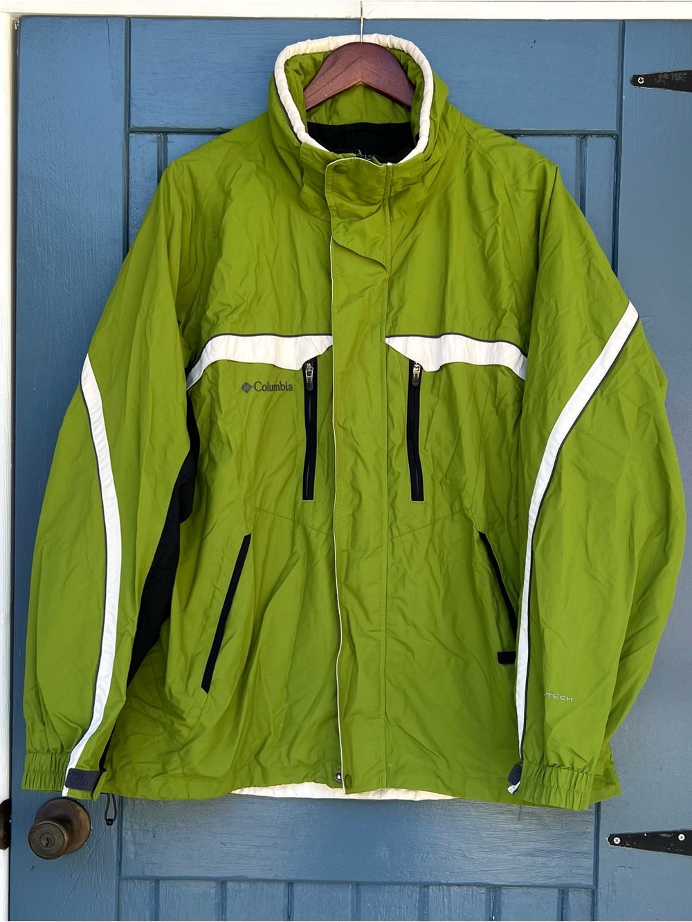 COLUMBIA Sportswear Green & Black
Winter Nylon Men’s Size Large